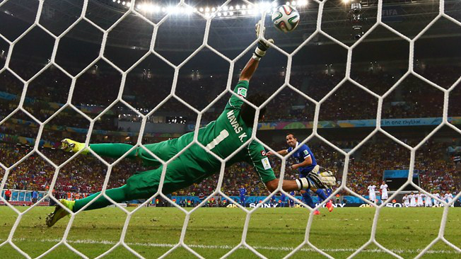 Navas, um herói com boa memória Navas, um herói com boa memória