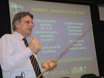 Silvio Crestana, Diretor-presidente da EmbrapaDivulgação