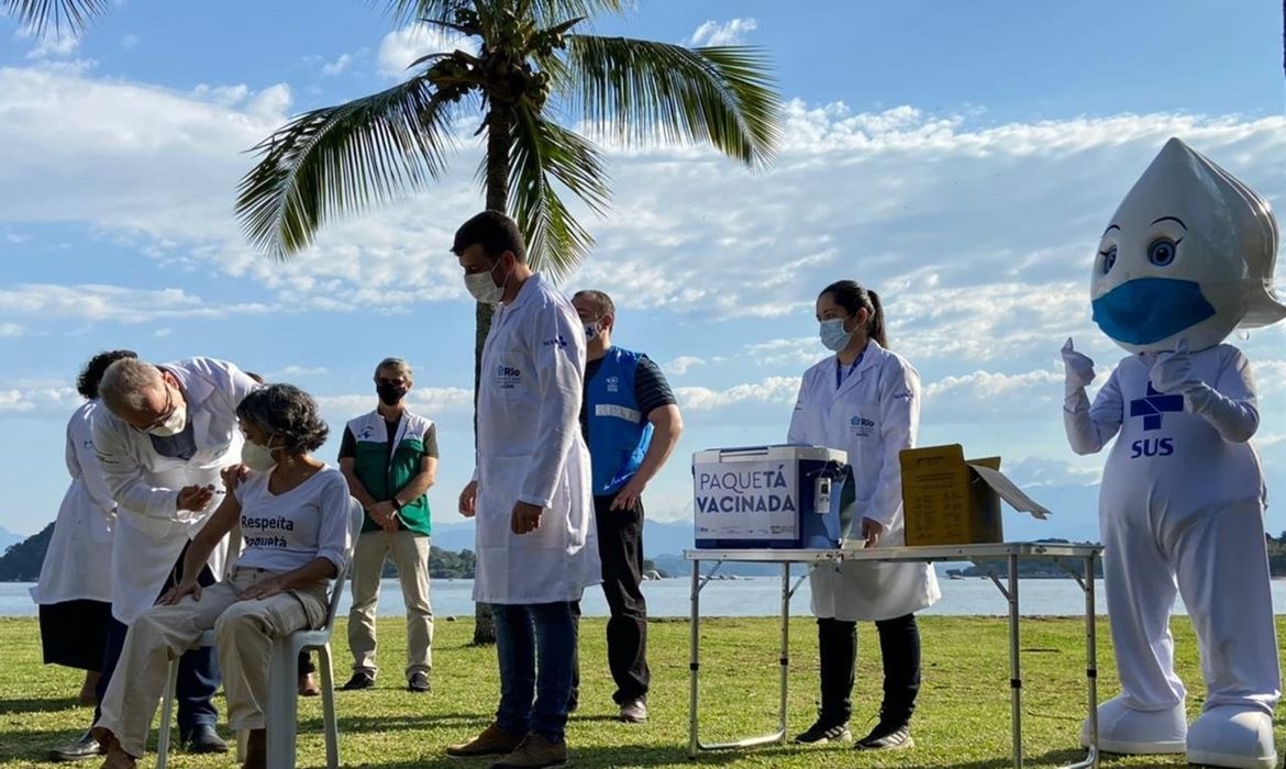Covid-19: Brasil registra 11.716 novos casos e 318 mortes Foto: Agência Brasil