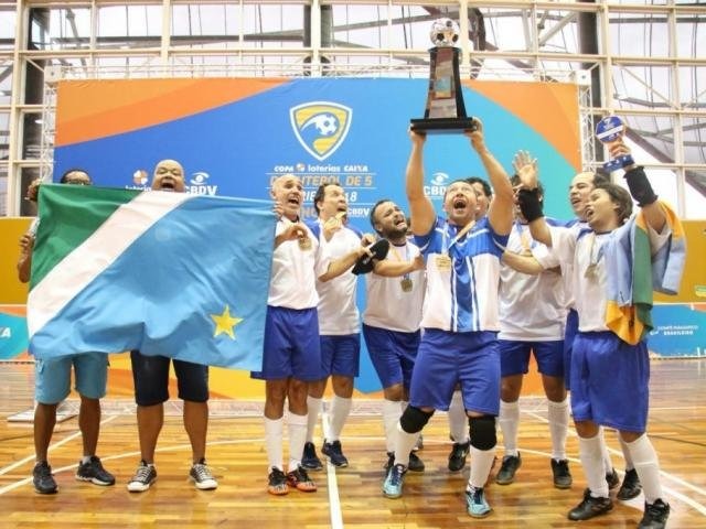 Instituto para Cegos de MS vence a Copa Caixa de Futebol de 5 Competição aconteceu no Centro de Treinamento Paralímpico, em São Paulo.