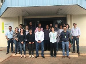 Representantes da Indonésia é acolhida pela equipe da Iagro.