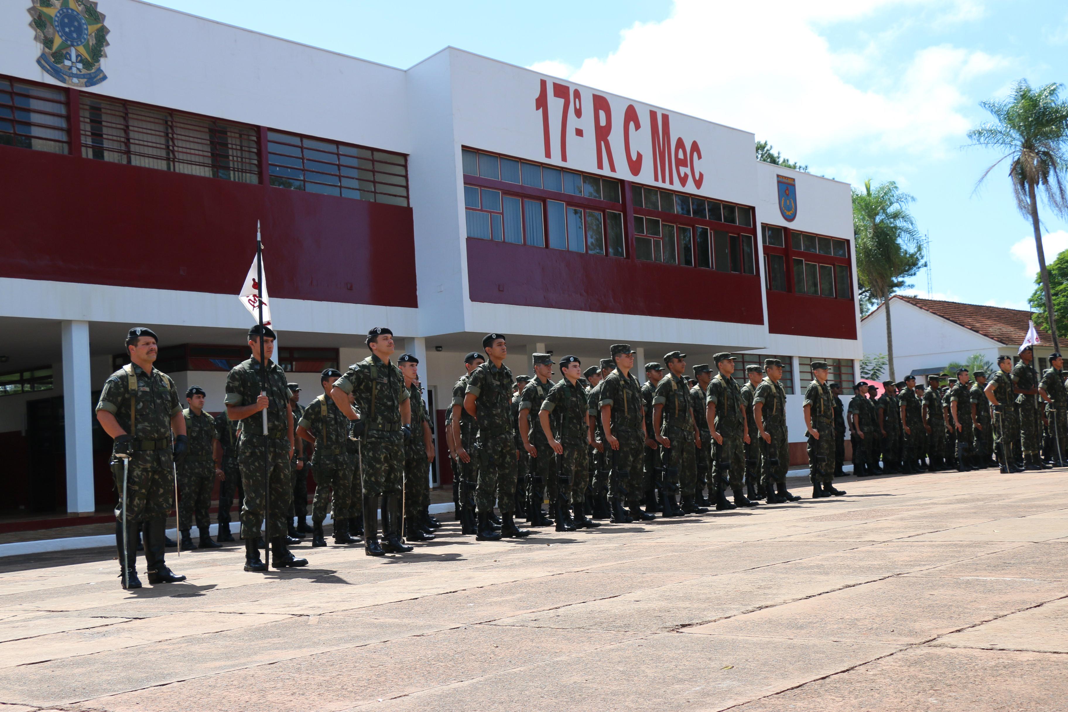 Dia do Soldado no 17º Regimento de Cavalaria Mecanizado Dia do Soldado no 17º Regimento de Cavalaria Mecanizado