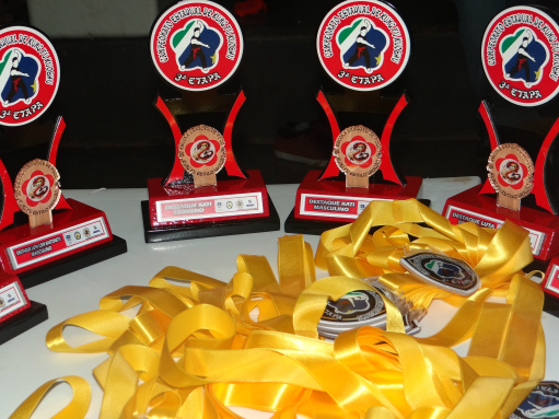 Campeonato de Kung Fu Kuoshi aconteceu em Amambai no último final de semana O campeonato reuniu cerca de 80 atletas / Foto: Moreira Produções