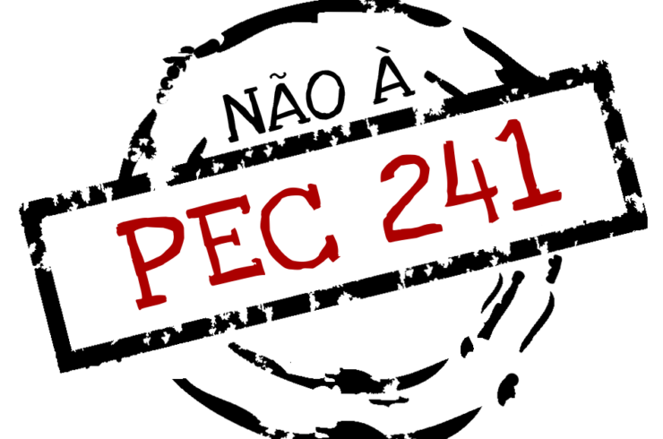 Diga não a PEC 241, agora denominada PEC 55