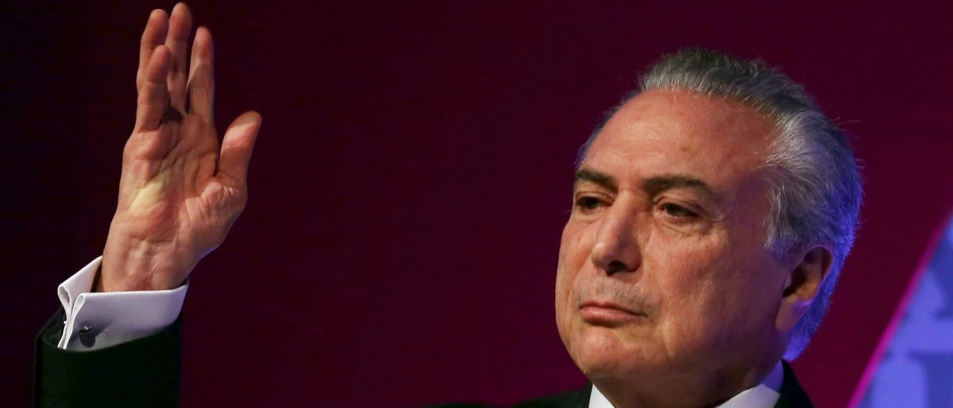 "Quero entrar para a história", diz Michel Temer