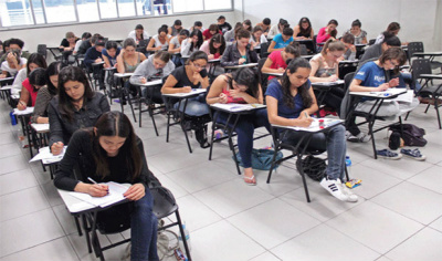 O teste está disponível para os 2,2 milhões de estudantes do último ano do ensino médio / Foto: Divulgação