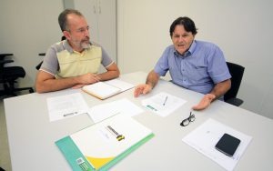 Média de formalização de convênios entre MS e Governo Federal cresce 130% Morenti (de azul) reforça ganhos com a capacitação dos servidores.Foto: Divulgação