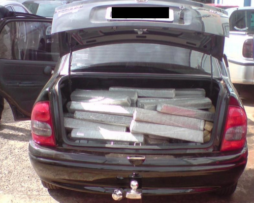 DOF apreende 876 quilos de maconha e 1,2 quilo de haxixe