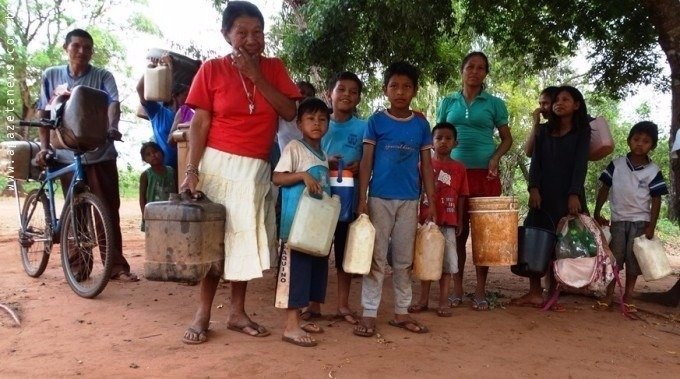 “Amambai não aceita que um terço da sua população é indígena", diz vereador A população indígena em Amambai soma cerca de 12 mil pessoas / Foto: Moreira Produções