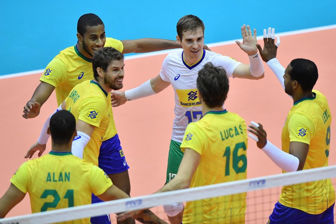 Já campeão, Brasil atropela Itália e termina invicto campanha no Japão Divulgação/FIVB