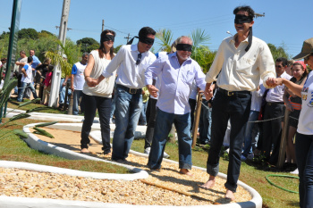 Após vendaval, Parque da Cidade é reinaugurado Uma das novidades foi a implantação do Jardim Sensorial, uma ferramenta terapêutica.