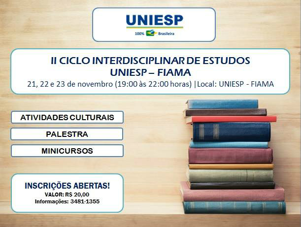 Uniesp realiza Ciclo Interdisciplinar de Estudos em Amambai