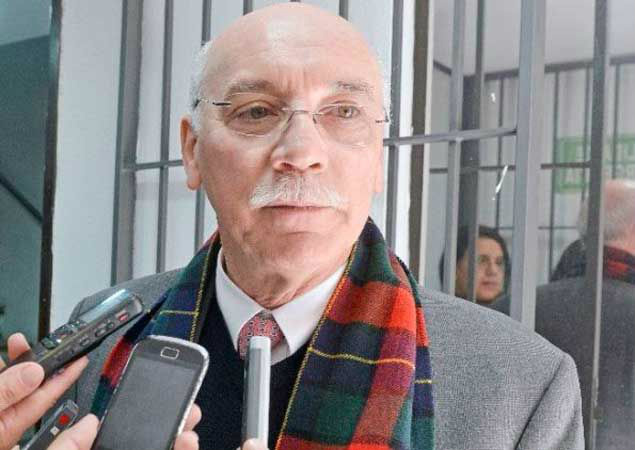Futuro chanceler do Paraguai, Eladio Loizaga.