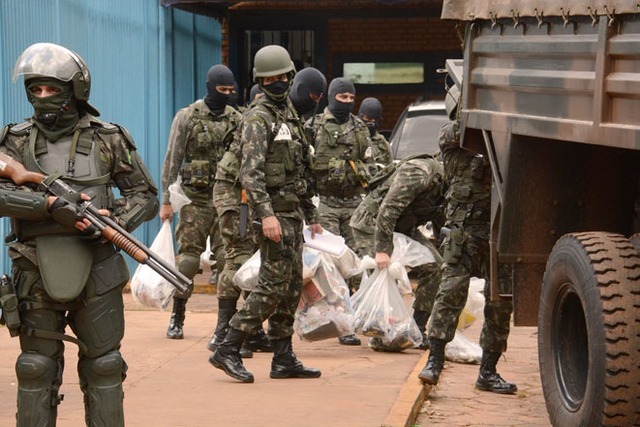 Operação apreendeu armas, drogas e celulares na Máxima da Capital, em fevereiro - Foto: Gerson Oliveira / Arquivo / Correio do Estado