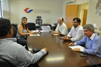 Também na capital, o prefeito representou o Consórcio Conisul em reunião com a Cassems.