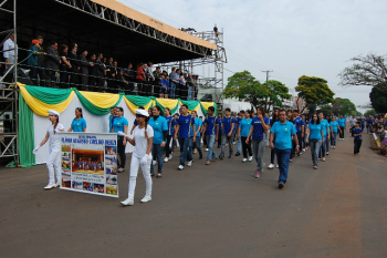 Semana da Pátria inicia oficialmente em Amambai na segunda-feira (3) O desfile ocorrerá na sexta-feira (7), feriado nacional, a partir das 8 horas, na Rua Dom Pedro II. Foto: Moreira Produções