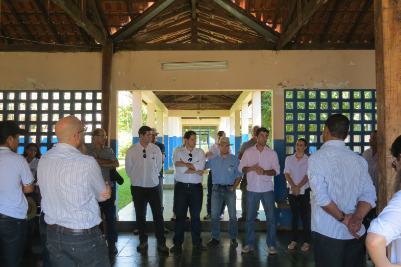 Fundação MS realiza programação em Amambai Parceria entre Fundação MS, Coopersa e Prefeitura de Amambai garantiu instalação da unidade de pesquisas em Amambai / Foto: Assessoria