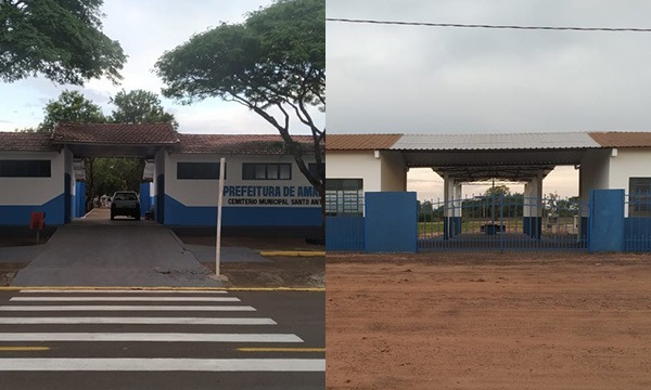 Prefeitura de Amambai prepara cemitérios para o Dia de Finados Foto: Decom