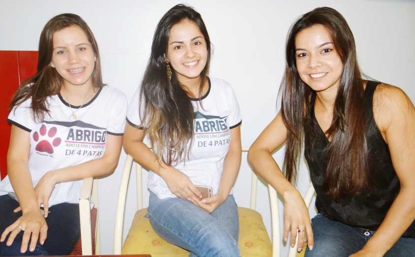 Daniely Córdoba, Joanita Machado e Eli Bernardo / Foto: Moreira Produções