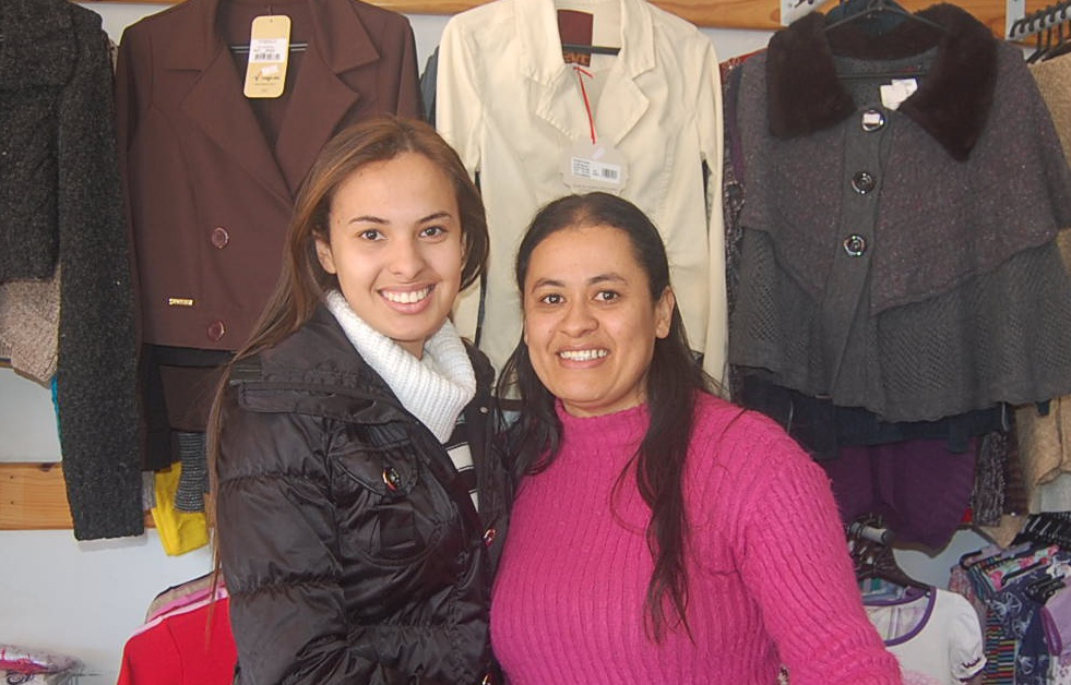 Sônia e Rosiane Saraiva, proprietárias da Biju Mania e Ceará Confecções.