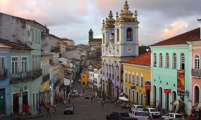 Pelourinho em Salvador, Bahia.