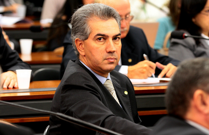 Reinaldo Azambuja participa de reuniões com a ANTT e a bancada federal em Brasíl