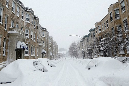 Cidades como Nova York e Washington registram níveis históricos de neve