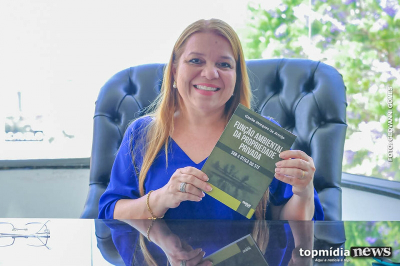 Advogada lança livro sobre função ambiental da propriedade privada