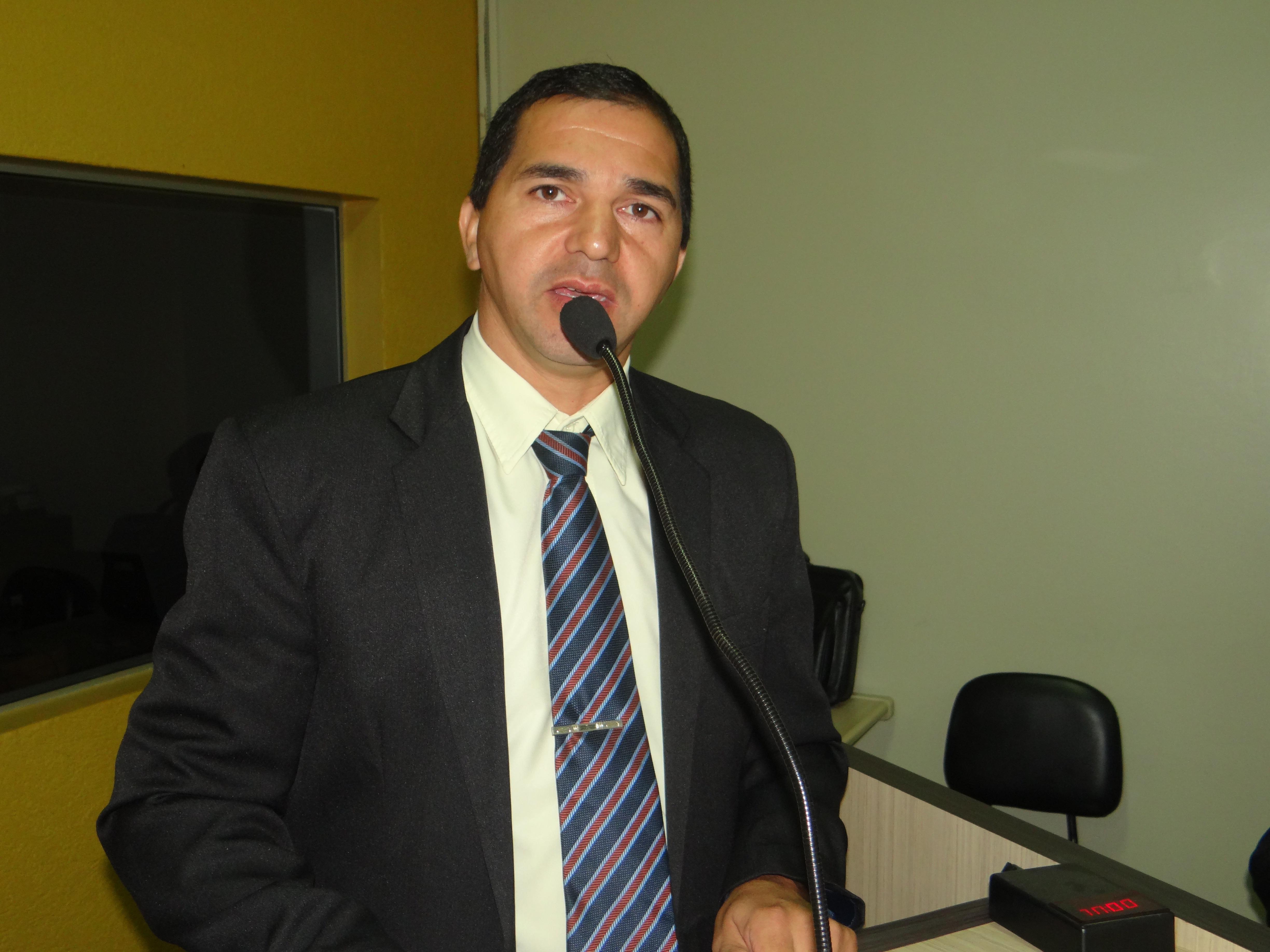 Vereador de Amambai, Chico Ratier, autor do pedidoFoto: Moreira Produções