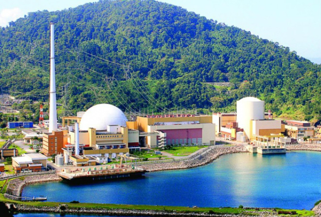 Conferência debate tecnologia sustentável no setor nuclear Angra 1, uma das usinas da Central Nuclear Almirante Álvaro Alberto, em Angra dos Reis.