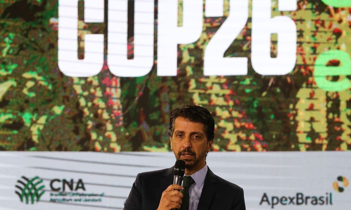 COP26: Brasil promete reduzir emissões de gases pela metade até 2030 Foto: Agência Brasil