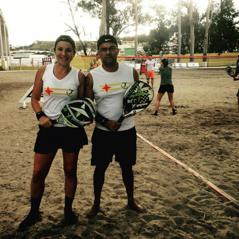 Dupla de MS representa o estado no Circuito Brasileiro de Beach Tennis Dupla de MS representa o estado no Circuito Brasileiro de Beach Tennis