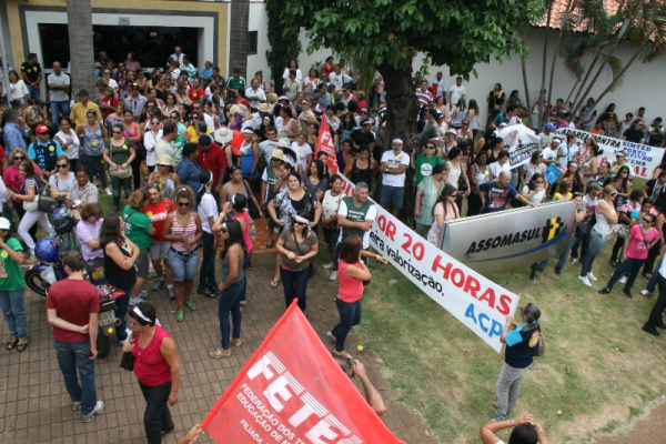 Professores apelam à Assomasul