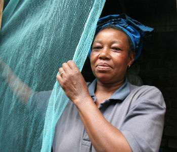 O uso de inseticidas e de mosquiteiros ajuda a prevenir a picada do mosquito. Foto: OMS/S. Hollyman