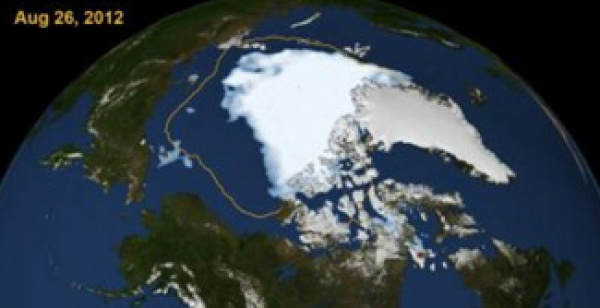 O anúncio foi feito pelo centro de monitoramento de gelo e neve dos Estados Unidos