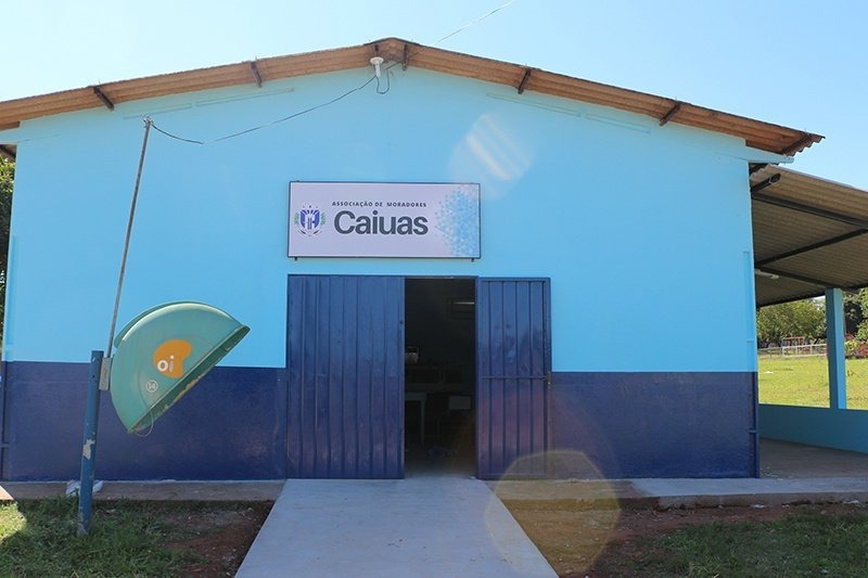 Odil Puques requere kit limpeza para associações de moradores de Amambai Sede da Associação de Moradores do Conjunto Habitacional Caiuás / Foto: Amambai Noticias