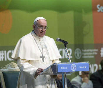 Papa Francisco. Foto: FAO.