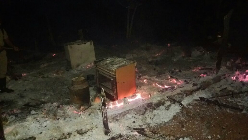 Casas foram completamente destuidasfoto: Divulgação