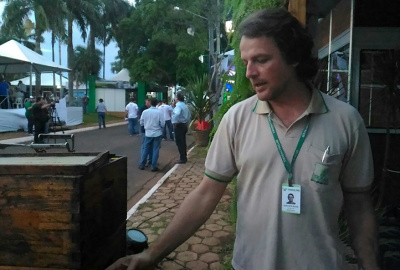 Apicultura é alternativa de renda e de diversificação Médico veterinário, Gustavo Bijos / Foto: Divulgação