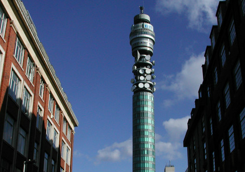 Teste foi feito a partir da torre da BT na região central de Londres