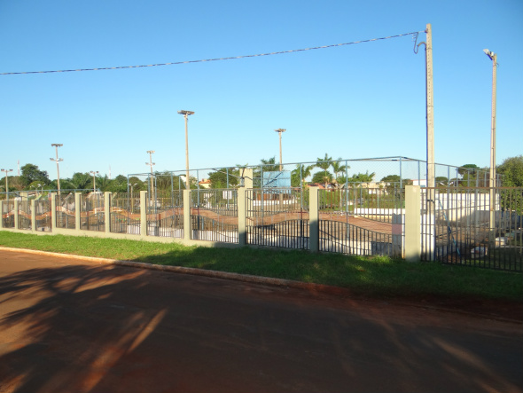 Vereador Luciney cobra reforma das quadras de esporte do Parque da Cidade Quadras de esportes, localizadas no Parque da CidadeFoto: Moreira Produções