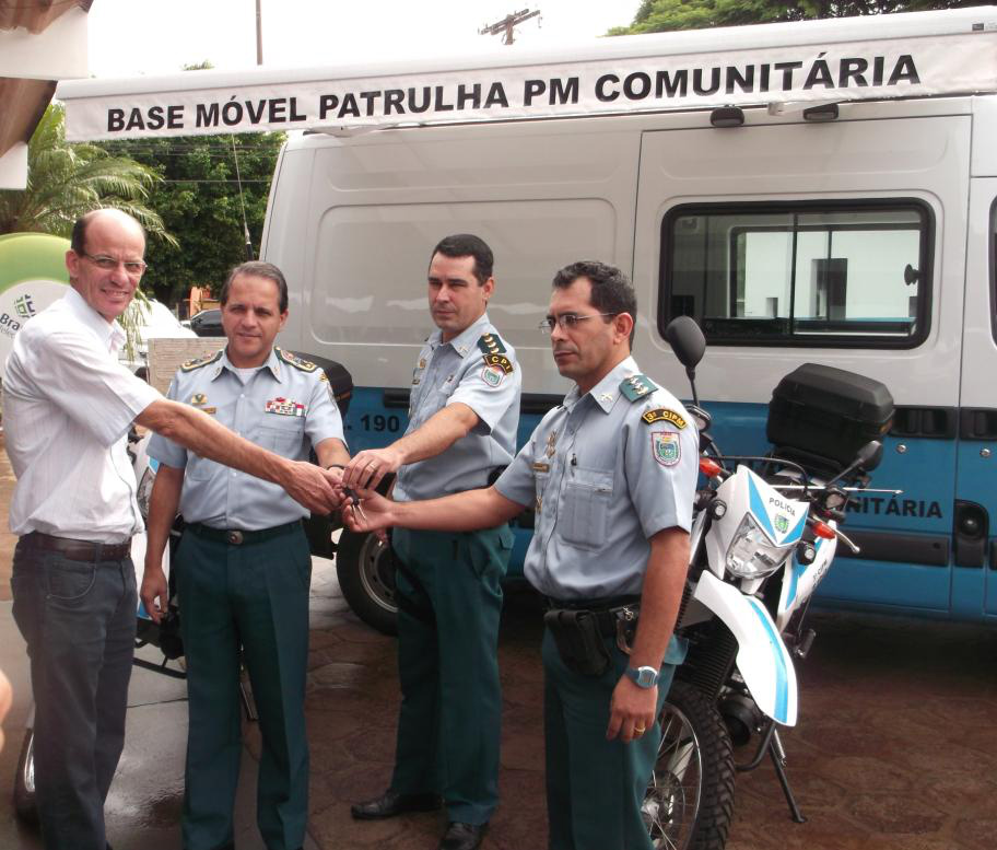 Polícia Militar de Amambai recebe novas viaturas
