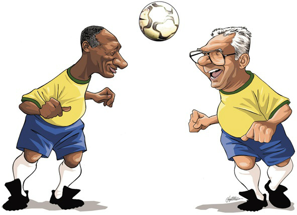 Caricaturista Baptistão / Divulgação USP