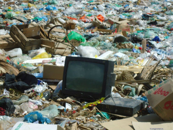 Hoje, todo o lixo é coletado sem a separação adequada, prejudicando a reciclagem e reaproveitamento de materiais / Foto: Decom