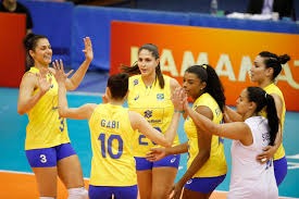 Brasil vence China na final do vôlei feminino e conquista tri nos JMM Brasil vence China na final do vôlei feminino e conquista tri nos JMM