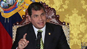 Rafael Correa afirmou que decisão de encerrar iniciativa foi difícil