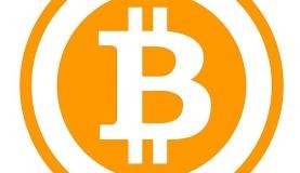 O uso do bitcoin, moeda virtual, vem crescendo em todo o mundoBitcoin logo