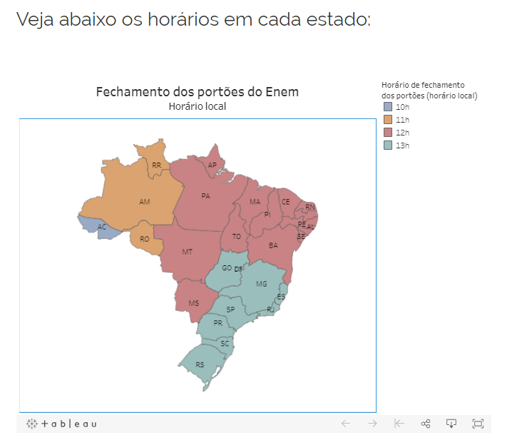 Candidato do Enem deve ficar de olho no horário das provas