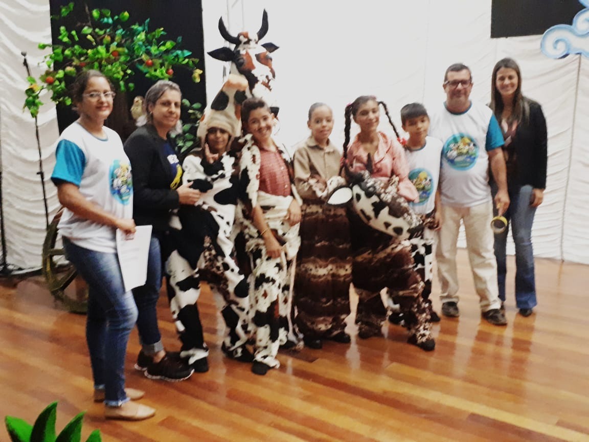 Peça "Foi pro Brejo" representa Amambai na final do Fetran 2019 Foto: Decom