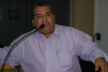 Vereador Brito afirma que o governo do estado só sabe arrecadar no município de AmambaiFoto: Moreira Produções
